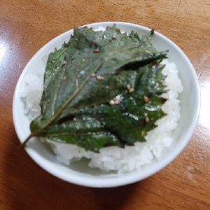 一枚ずつ取りやすい♪  しその醤油漬け　大量消費